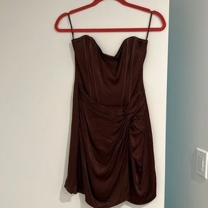 Zara silk dress size Medium never worn with tags